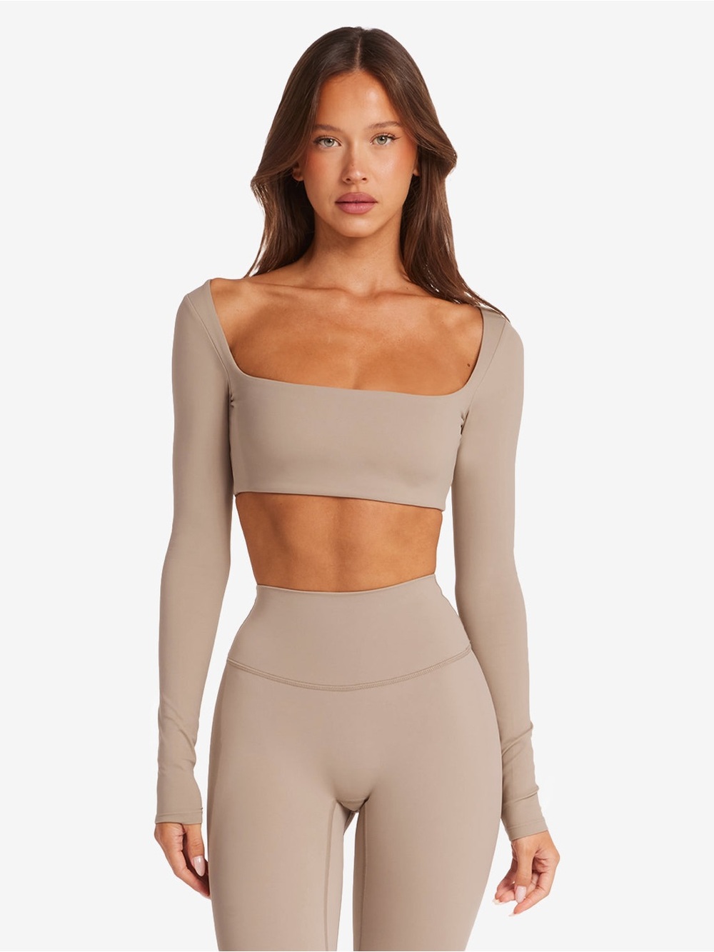 CSB Freedom Scoop Long Sleeve Crop size small